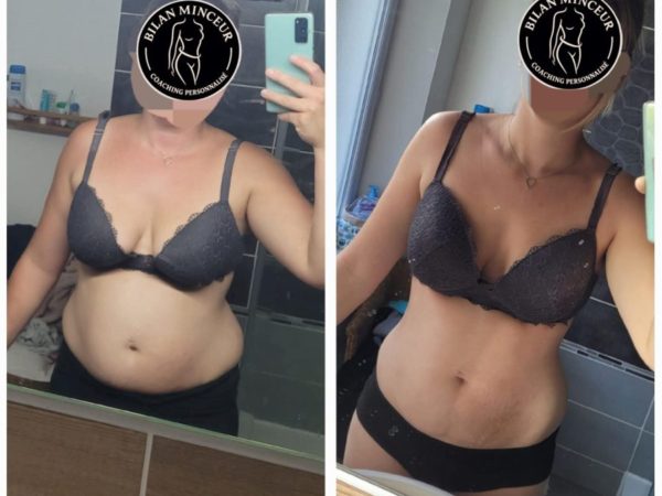 Avant / Après wahou : –10,5 kg en 1 mois grâce à un accompagnement personnalisé